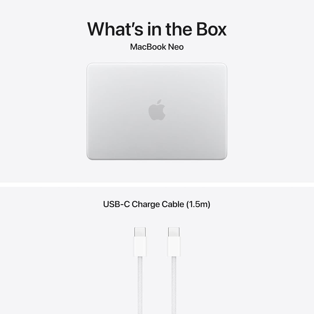 Apple MacBook Neo 13" A18 Pro 8GB 256GB Silver - Image 6