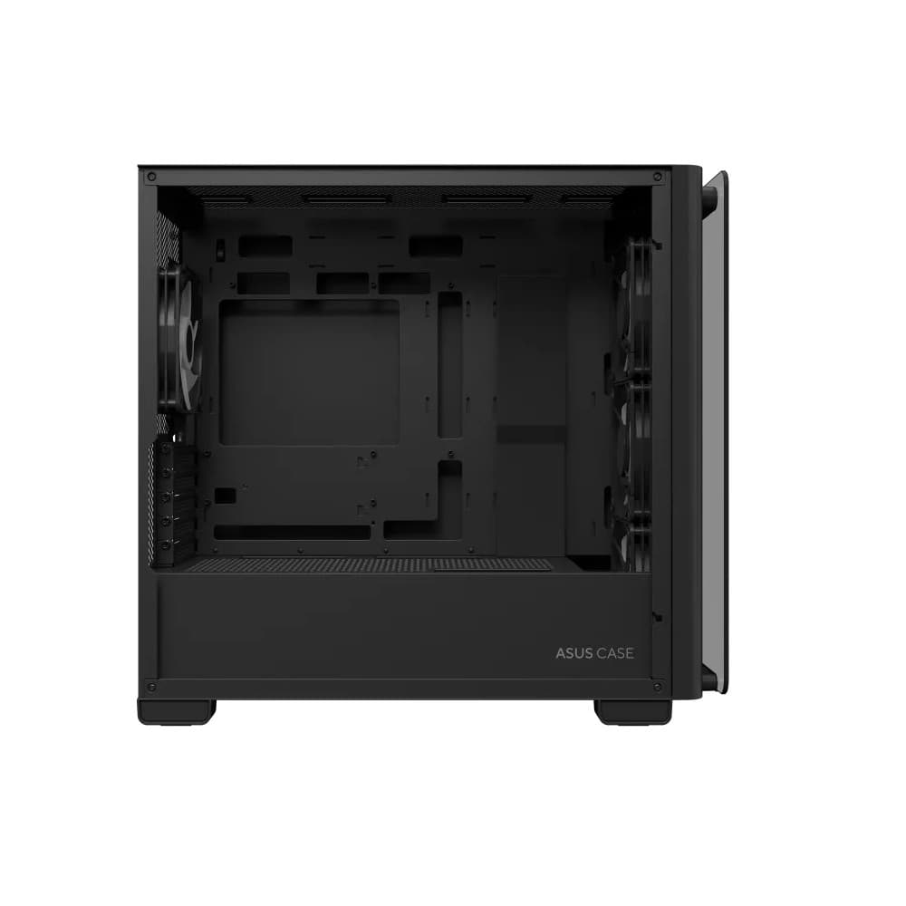 ASUS A23 PLUS RGB Tempered Glass Micro ATX Gaming Case - Black - Image 3