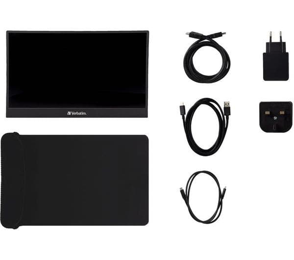Verbatim PM-14 14" Full HD Portable Monitor Black - Image 8