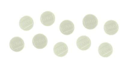 Nobo Magnetic Whiteboard Magnets 10 pack 38mm Coloured Magnets - Image 1
