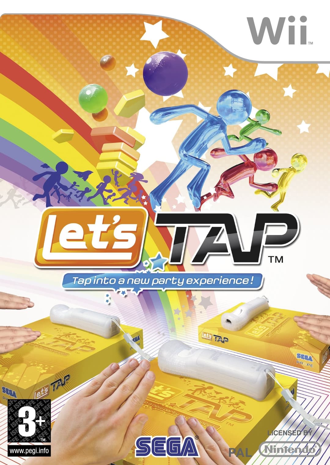 Nintendo Let's Tap Video Game - Nintendo Wii - Image 1