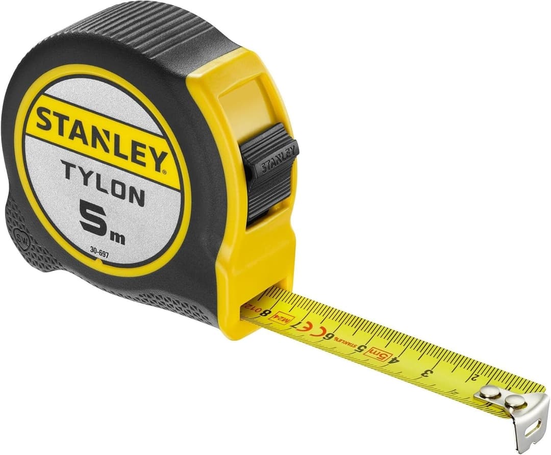 Stanley 0-30-697 Tylon Tape Measure - Black/Yellow - Image 1