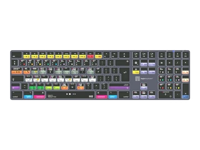 Logic Keyboards Ableton Live TITAN Keyboard Titanium Grey - Image 2