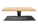 StarTech.com Under Desk Keyboard Tray, Full Motion & Height Adjustable Keyboard and Mouse Tray, 10" x 26" Platform, Ergonomic Sliding Computer Keyboard Holder with Mouse Pad & Wrist Rest - Desk Mount Keyboard Tray - keyboard/mouse tray thumbnail 2