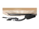 StarTech.com Under Desk Keyboard Tray, Full Motion & Height Adjustable Keyboard and Mouse Tray, 10" x 26" Platform, Ergonomic Sliding Computer Keyboard Holder with Mouse Pad & Wrist Rest - Desk Mount Keyboard Tray - keyboard/mouse tray thumbnail 3