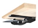 StarTech.com Under Desk Keyboard Tray, Full Motion & Height Adjustable Keyboard and Mouse Tray, 10" x 26" Platform, Ergonomic Sliding Computer Keyboard Holder with Mouse Pad & Wrist Rest - Desk Mount Keyboard Tray - keyboard/mouse tray thumbnail 5