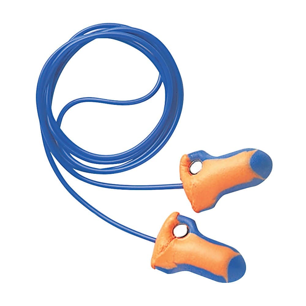 Howard Leight LT-30 Laser Trak Polycord and Single-Use Detectable Foam Earplugs Box, 100 Pair - Image 2