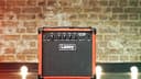 Laney LX15B Bass Amp 15W Portable Practice Guitar Amplifier - Red thumbnail 4