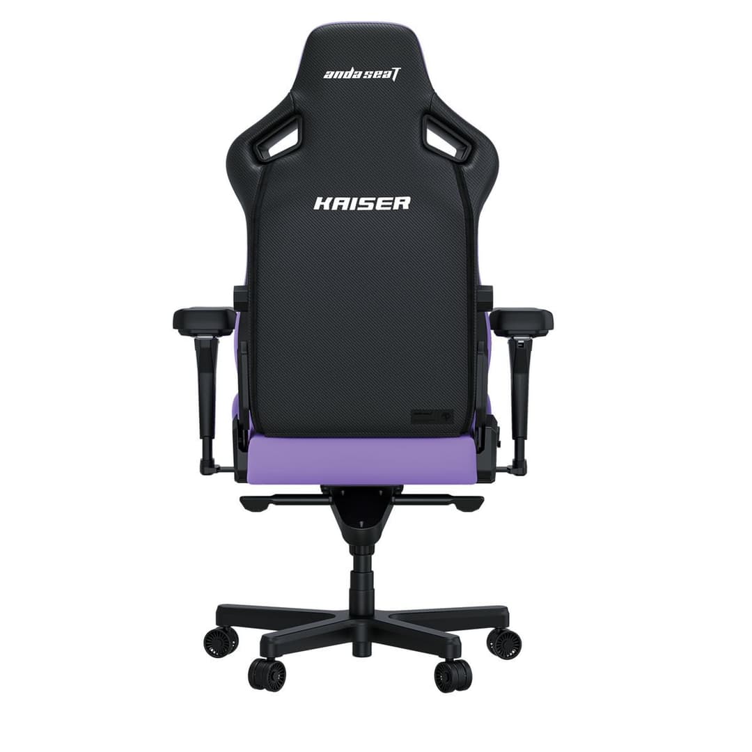 AndaSeat Kaiser 4 Premium Gaming Chair PVC Leather - Large, Zen Purple - Image 2