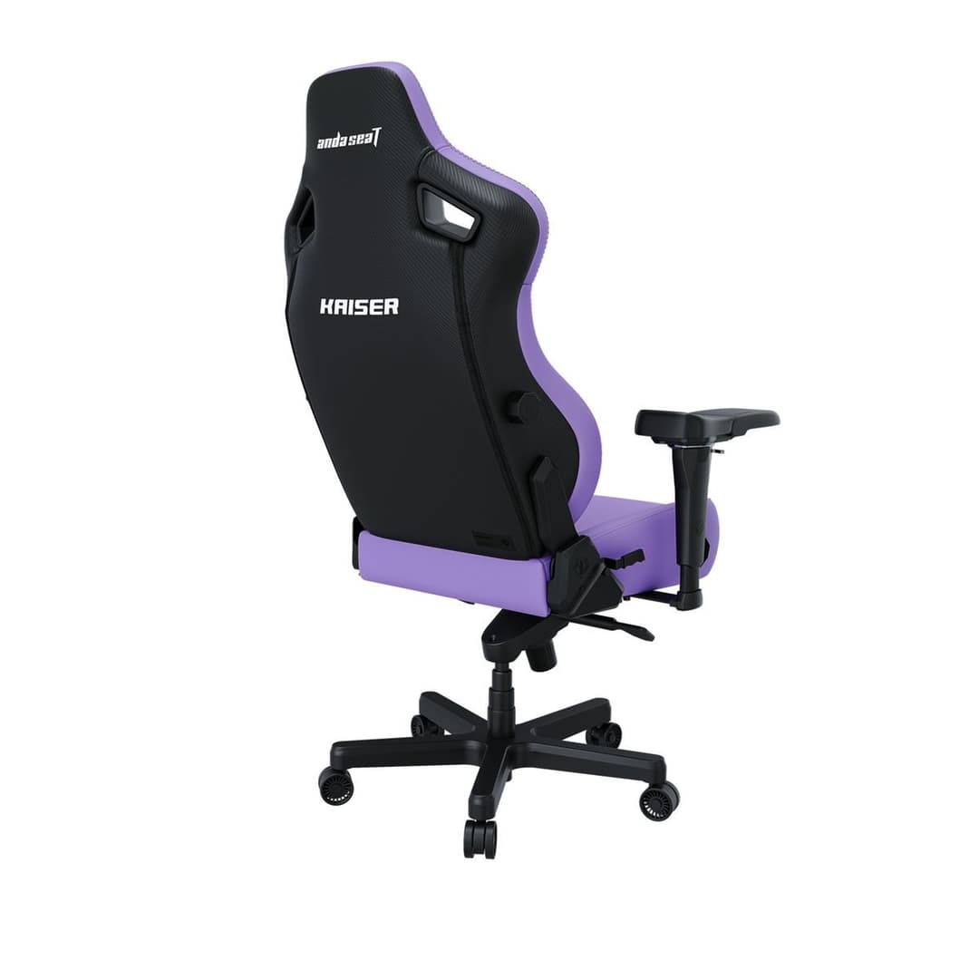 AndaSeat Kaiser 4 Premium Gaming Chair PVC Leather - Large, Zen Purple - Image 4
