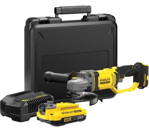 STANLEY FATMAX Fatmax SFM V20 Cordless Angle Grinder with Battery - Image 1