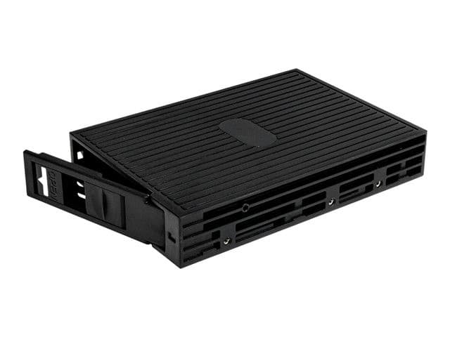 StarTech.com 2.5in SATA/SAS SSD/HDD to 3.5in SATA Hard Drive Converter - Storage bay adapter - 3.5" to 2.5" - black - 25SATSAS35 - storage bay adapter - Image 1