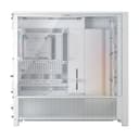 Corsair FRAME 5000D RS ARGB Tempered Glass Mid Tower Gaming PC Case - White thumbnail 3