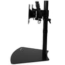StarTech.com Dual-Monitor Stand - Horizontal - Black thumbnail 2
