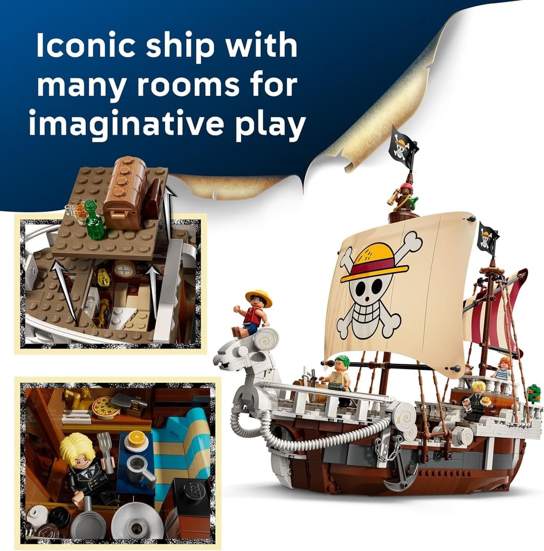 LEGO One Piece The Going Merry Pirate Ship 75639 Building Set - Image 2