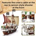 LEGO One Piece The Going Merry Pirate Ship 75639 Building Set thumbnail 3