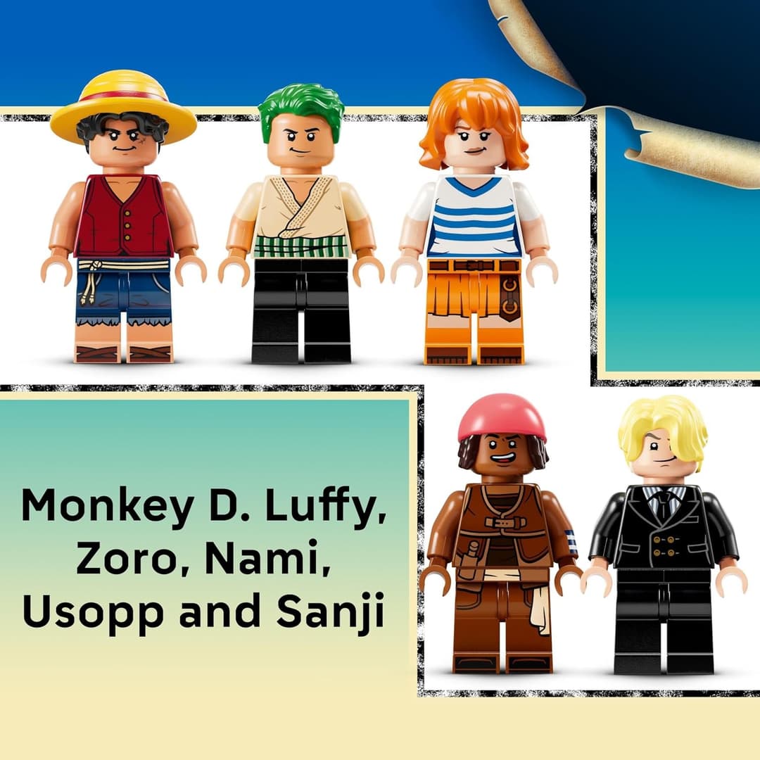 LEGO One Piece The Going Merry Pirate Ship 75639 Building Set - Image 4