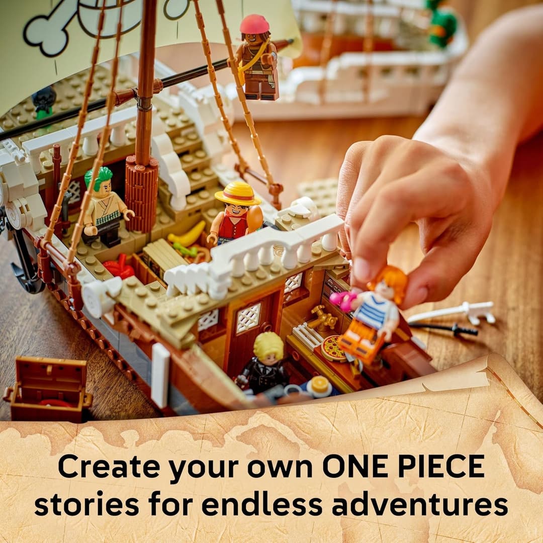 LEGO One Piece The Going Merry Pirate Ship 75639 Building Set - Image 5