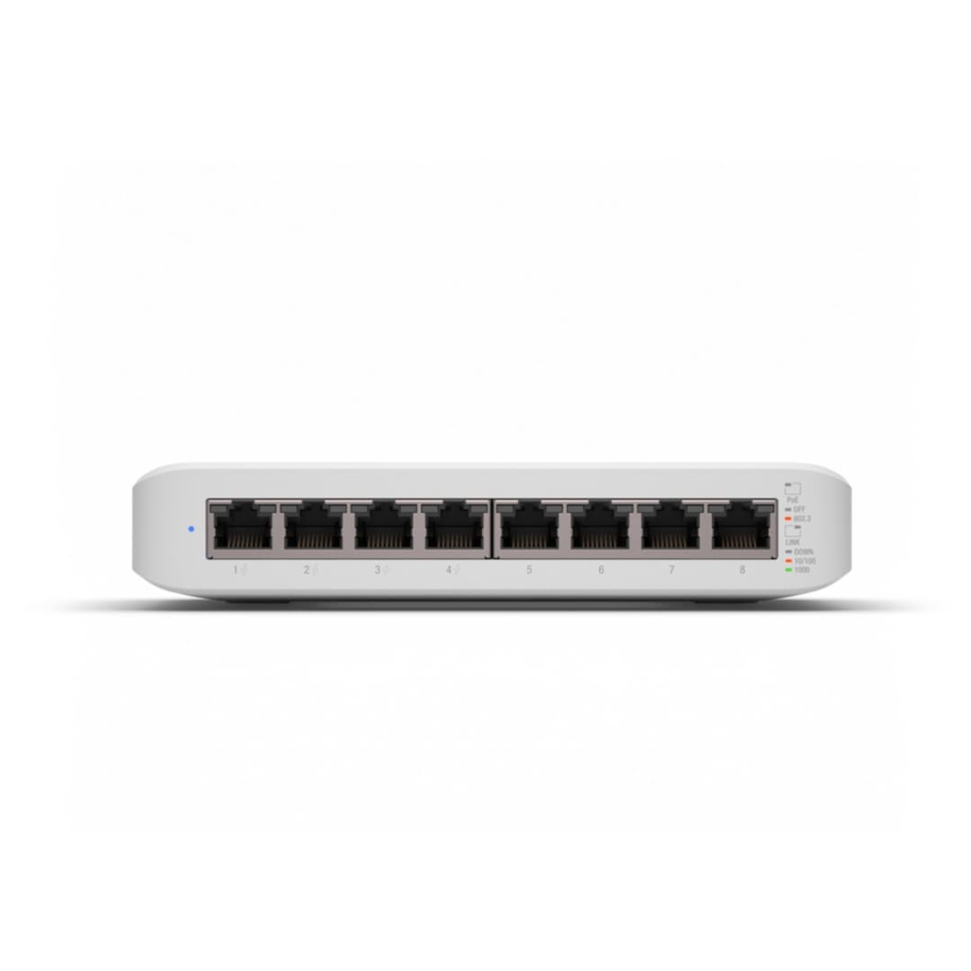 Ubiquiti USW LITE 8 POE Gigabit Unmanaged Network Switch - 8-Ports - Image 2