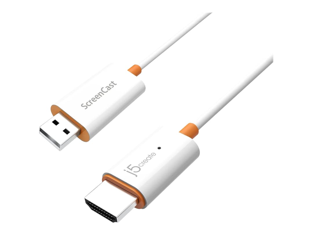 j5create JVAW56 Wireless Audio/Video Adapter White - Image 1