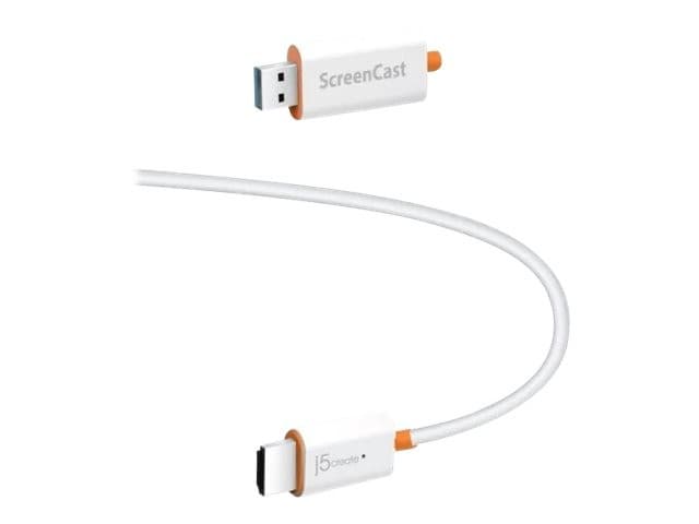 j5create JVAW56 Wireless Audio/Video Adapter White - Image 4