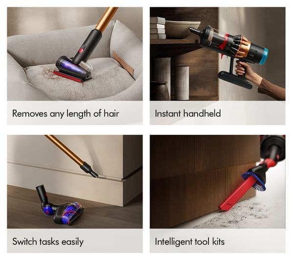 DYSON V16 Piston Animal DS60 Cordless Vacuum Cleaner - Black Copper - Image 9