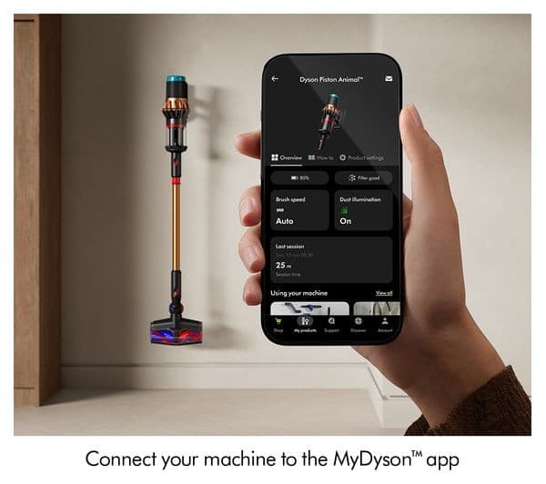 DYSON V16 Piston Animal DS60 Cordless Vacuum Cleaner - Black Copper - Image 10