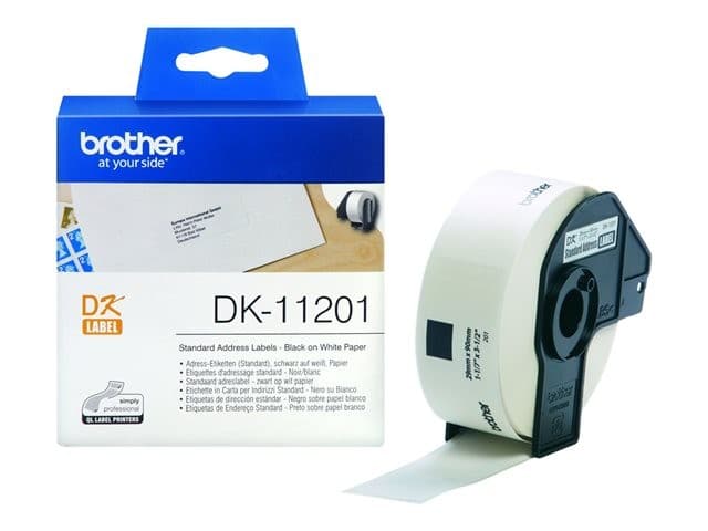 Brother DK-11201 - address labels - 400 label(s) - 29 x 90 mm - Image 2