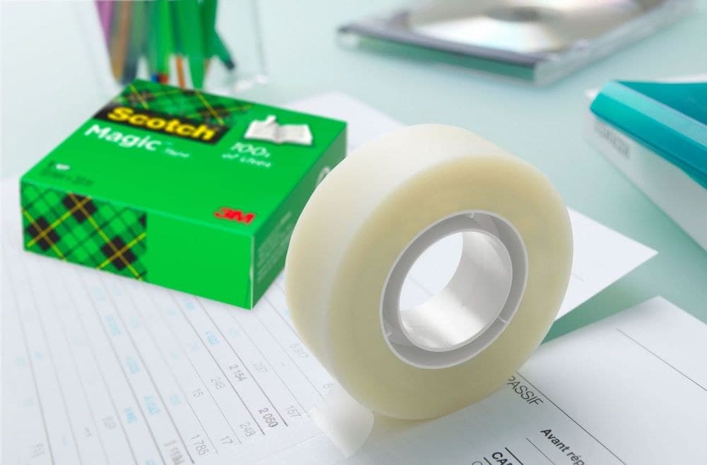 Scotch Magic 810 Invisible Tape Matte Finish 25mmx66m Clear 8102566 - Image 1