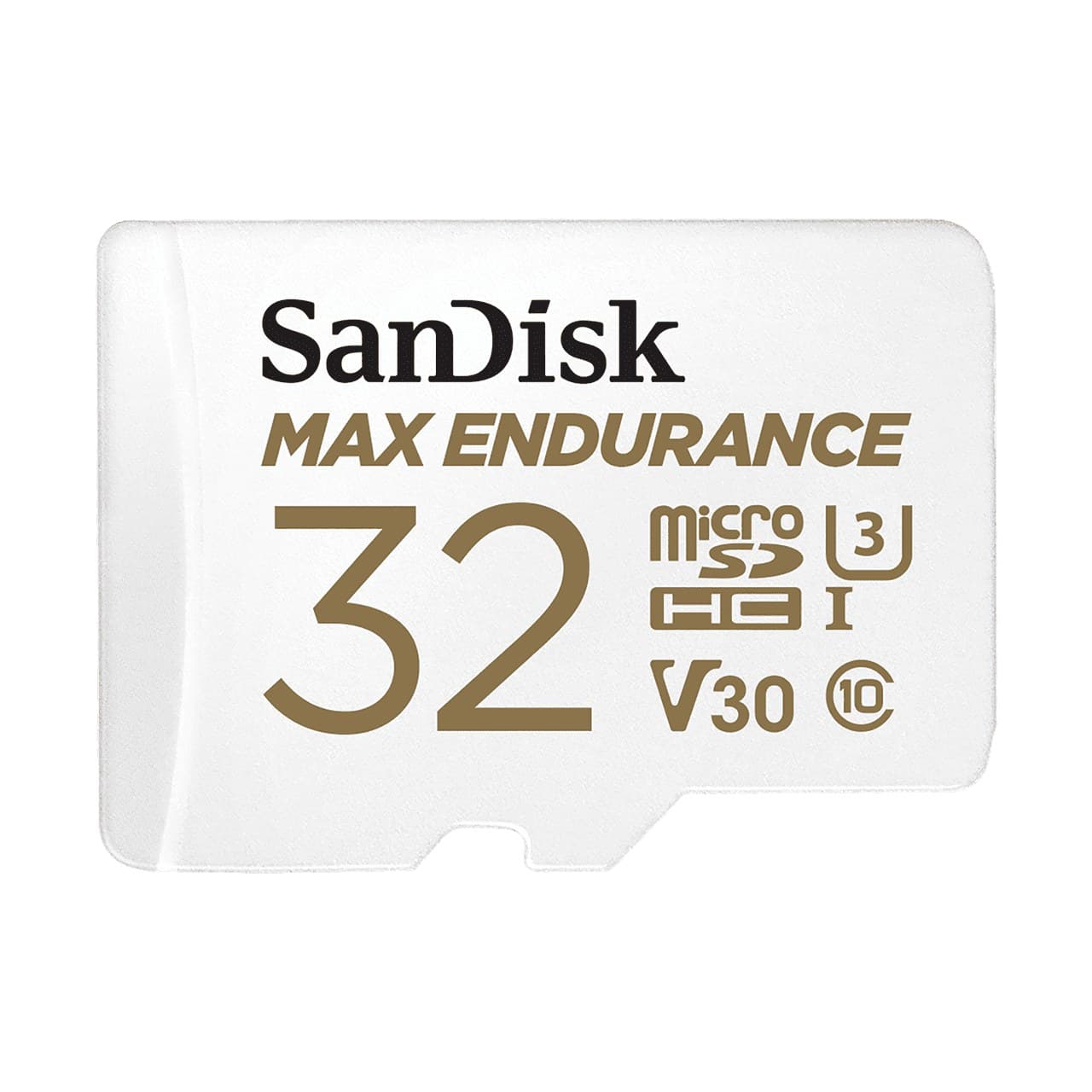SanDisk Max Endurance microSD UHS-I U3 V30 Memory Card with SD Adapter - 32GB