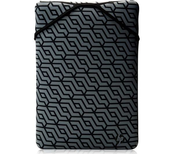 HP 14" Geo Laptop Sleeve - Black - Image 1