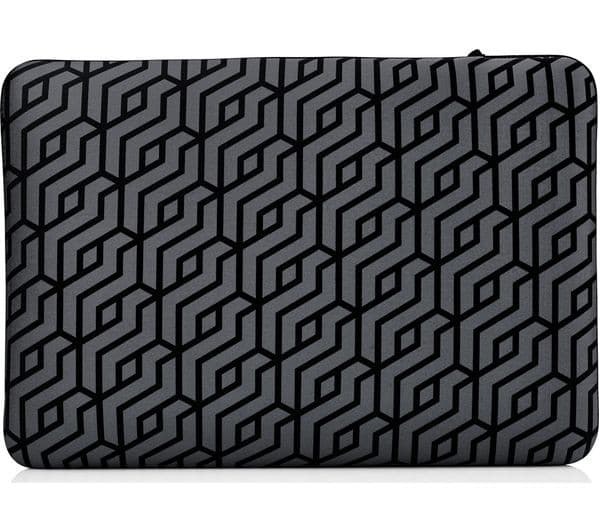 HP 14" Geo Laptop Sleeve - Black - Image 5