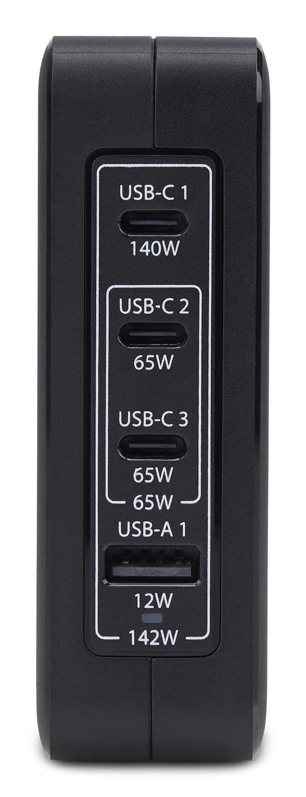 StarTech.com 140W USB-C Wall Charger, 3x USB-C/1x USB-A, PD 3.1 International GaN Power Adapter for MacBook/Dell XPS/Inspiron - Image 4