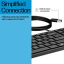 HP Wired Desktop 320K Keyboard thumbnail 4