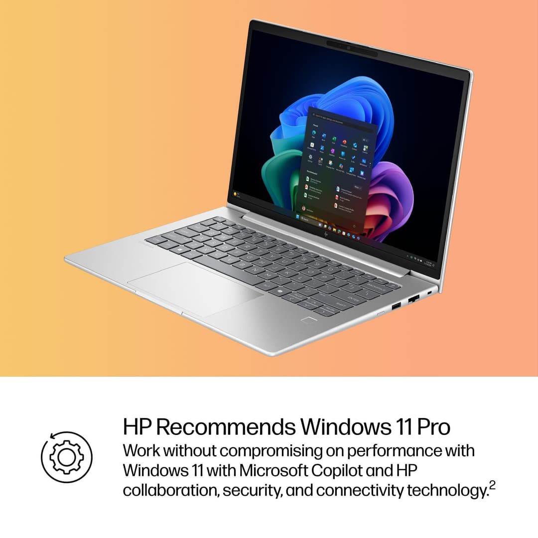 HP EliteBook 6 G1q 14" Notebook Next Gen AI PC Copilot+ PC Qualcomm Snapdragon X1-26-100 14" WUXGA 16GB RAM 512GB SSD Windows 11 Pro - Image 10