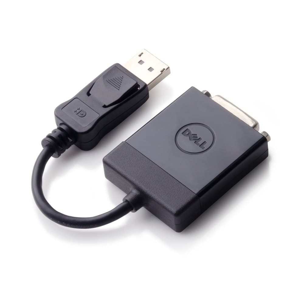 DELL 470-ABEO video cable adapter DisplayPort DVI Black - Image 1