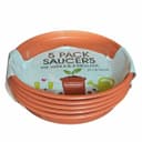 Whitefurze Saucer Set for 3/4 inches Pot - Terracotta thumbnail 2