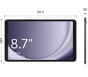 SAMSUNG Galaxy Tab A9 8.7" Wi-Fi Tablet - 128 GB, 8 GB RAM, Graphite thumbnail 3