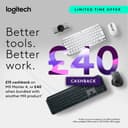 Logitech MX Creative Console Programmable Keypad - Pale Grey thumbnail 2