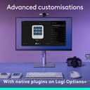 Logitech MX Creative Console Programmable Keypad - Pale Grey thumbnail 6