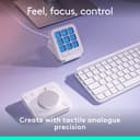 Logitech MX Creative Console Programmable Keypad - Pale Grey thumbnail 7