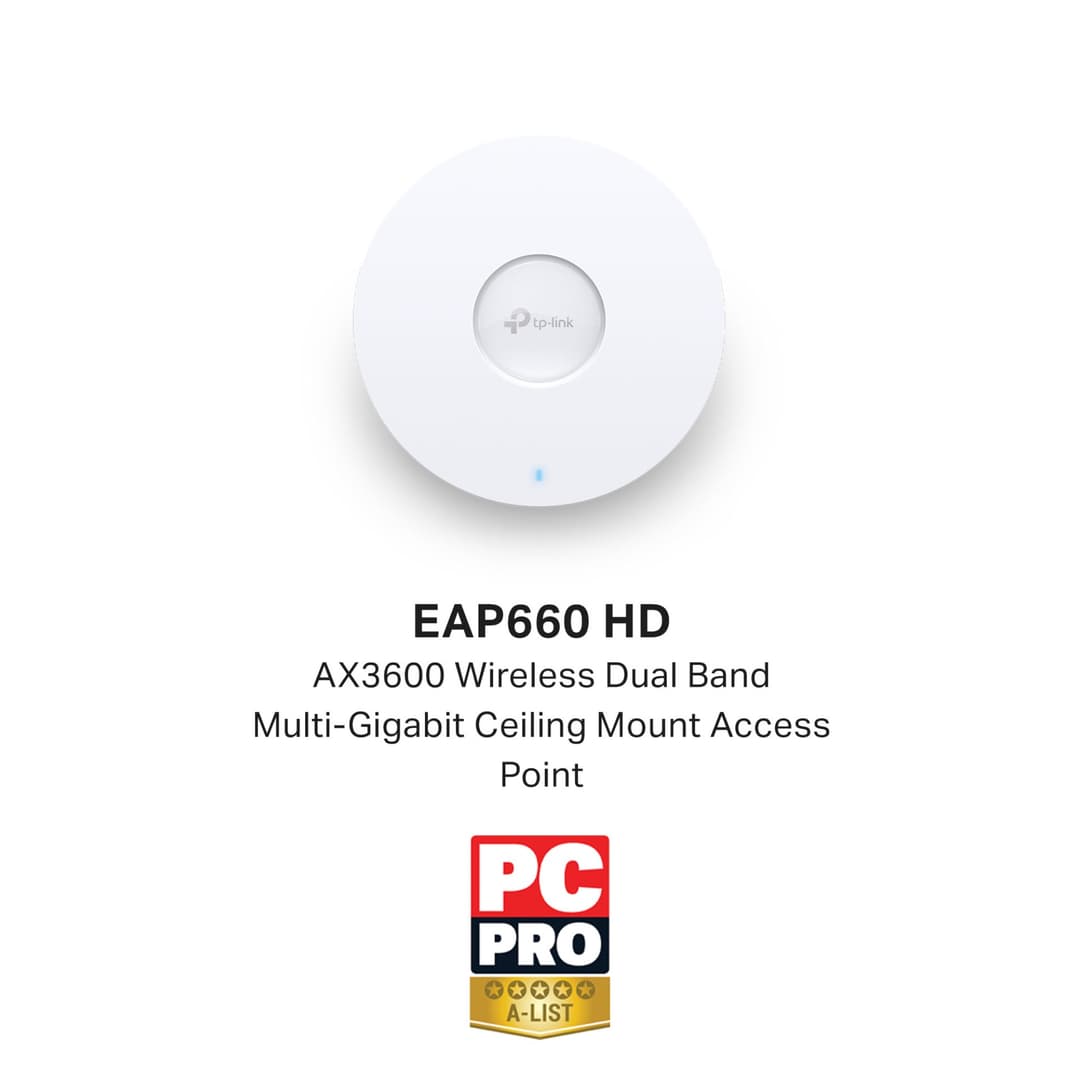 TP-Link Omada AX3600 Wireless Dual Band Multi-Gigabit Ceiling Mount Access Point - Image 5