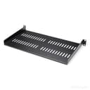 StarTech.com CABSHELFV1U 1U Server Rack Shelf - Universal Vented Rack Mount Cantilever Tray for 19" Network Equipment Rack & Cabinet - Heavy Duty Steel - Weight Capacity 44lb/20kg - 10" Deep Shelf, Black thumbnail 4