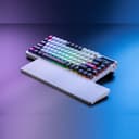 ASUS ROG Azoth X 75% Form Factor OLED RGB Wireless Gaming Keyboard - ROG NX Snow V2 Mechanical Switches, Tri-Mode (Bluetooth / 2.4GHz / USB-C) - White thumbnail 2