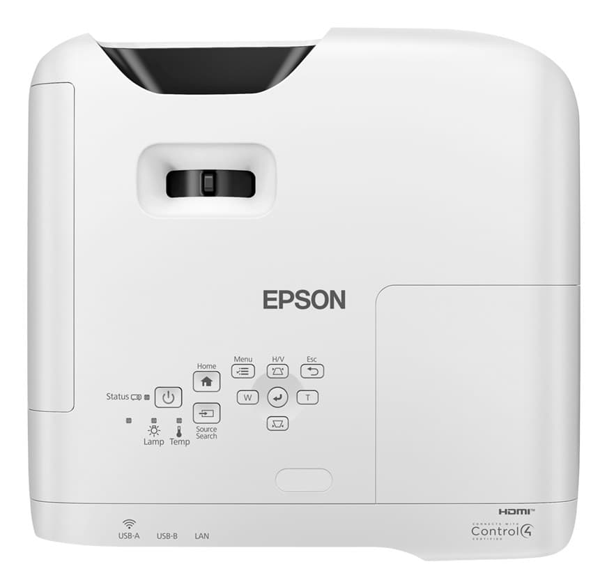 Epson EB-W56S Short throw projector 3700 ANSI lumens 3LCD WUXGA (1920x1200) White - Image 4