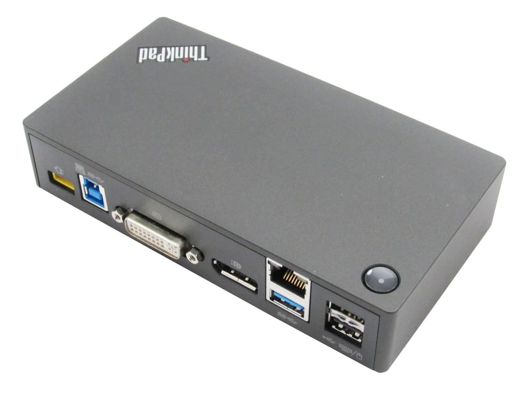 Lenovo ThinkPad USB 3.0 Pro Dock 40A70045UK - Black - Image 2