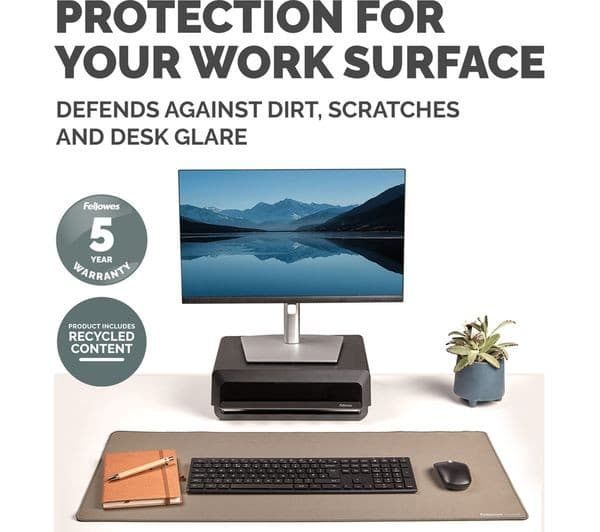 FELLOWES Breyta Desk Mat - Sand - Image 6