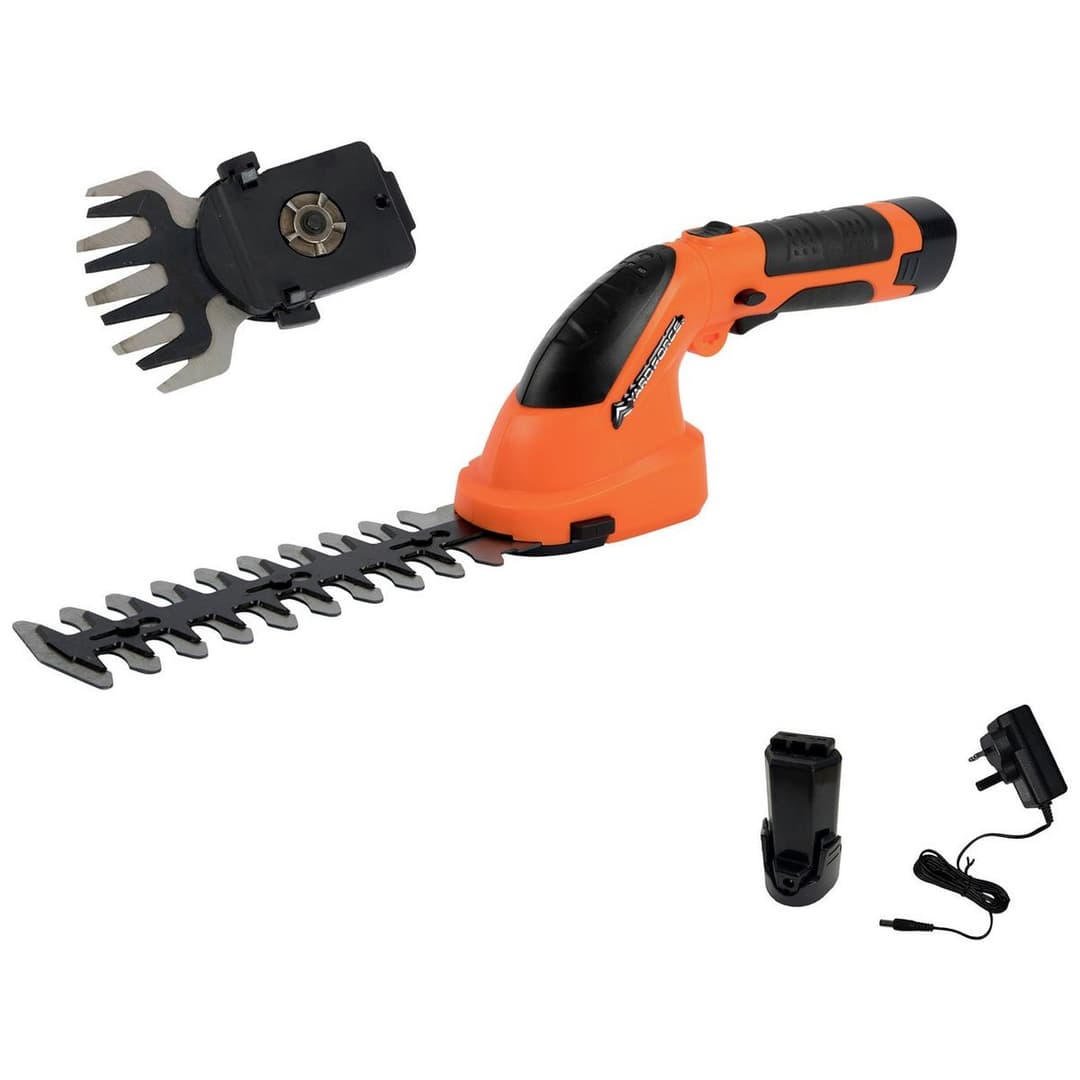 Yard Force 7.2V Lithium-Ion Cordless Grass & Hedge Shear - Image 1