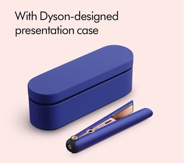 DYSON Corrale Hair Straightener Special Edition Gift Set - Vinca Blue & Rosé - Image 4