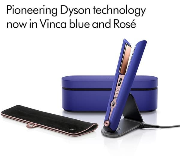 DYSON Corrale Hair Straightener Special Edition Gift Set - Vinca Blue & Rosé - Image 10